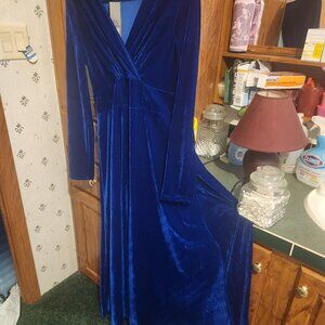 Velvet Maxi Dress